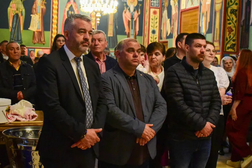 Alături de credincioșii din Vaslui, în a doua zi de Paște
