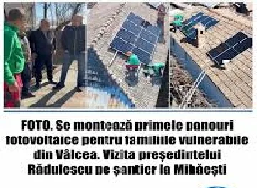 Peste 3.000 de familii din Vâlcea vor plăti mai puțin la "curent" printr-o investiție cu bani europeni!