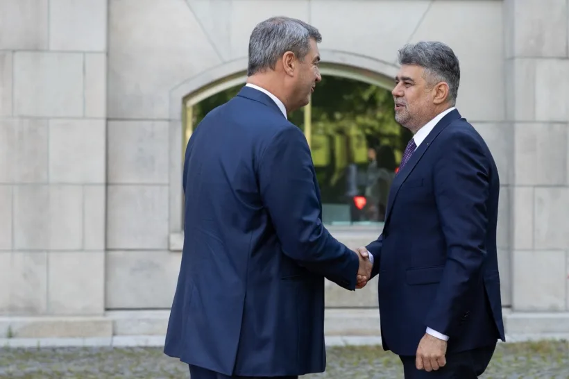 Mesajul lui Ciolacu pentru nemți: Veniți în România! Avem nu doar fotbal de calitate, ci și obiective turistice spectaculoase
