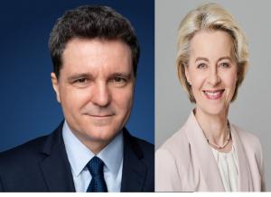 Nicușor Dan a discutat cu Ursula von der Leyen
