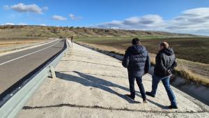 DJ 242, refăcut după inundațiile din 2024. Drumul și podul din zona „litera M”, puse în siguranță