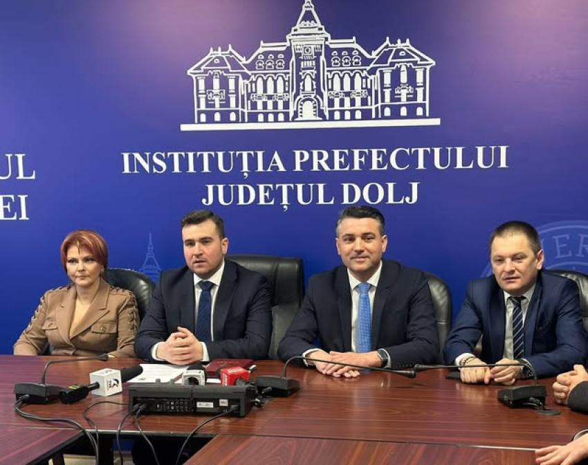 Noul Prefect al județului Dolj este Cosmin Durie