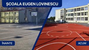 Încă 10 terenuri de sport din 4 școli sunt gata, reabilitate, aduse la standardele noastre de calitate!