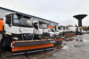 Curățenia (și pregătirea pentru deszăpezire) în Sectorul 6