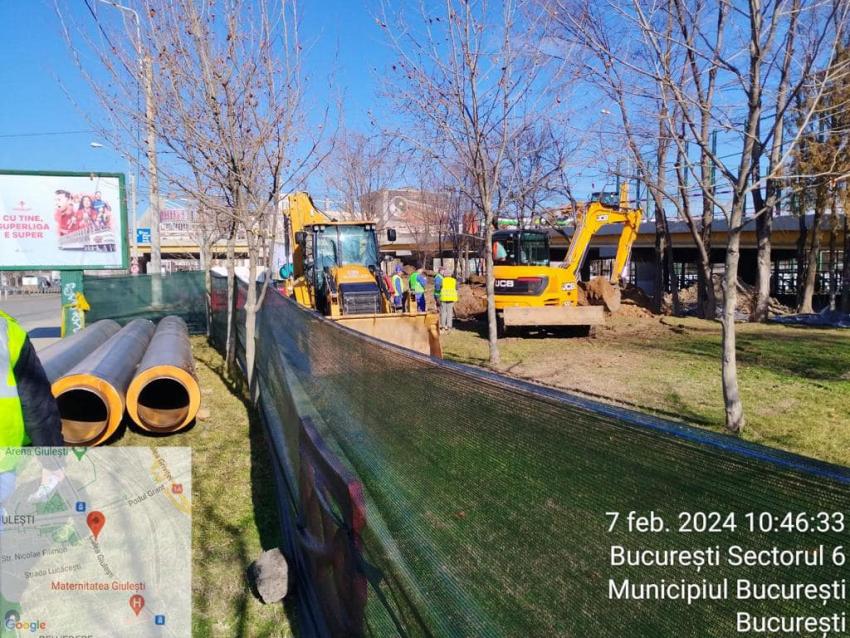 Al X-lea şantier pentru reabilitarea sistemului de termoficare, deschis în București cu fonduri UE