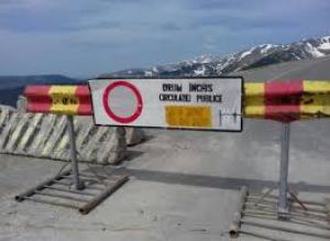 Ninsoarea a închis circulația pe Transalpina