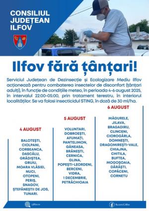 Ilfov fără țânțari