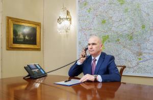Președintele interimar al României, Ilie Bolojan, a discutat cu liderul Consiliului European, António Costa