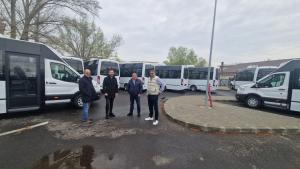Microbuze electrice pentru elevi în Ialomița!