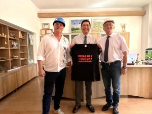 Ambasadorul din Taiwan, în vizită la Reșița
