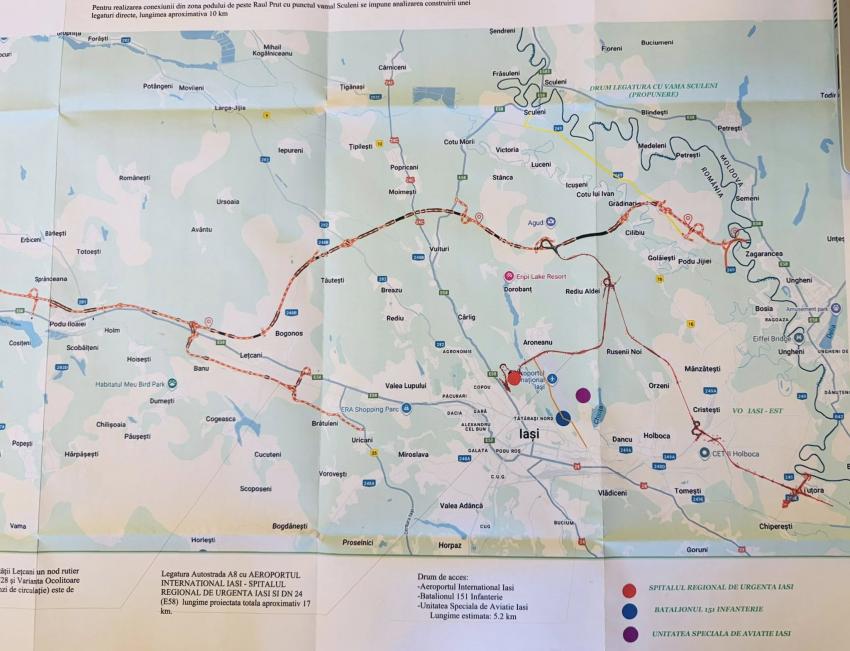 Proiectele de infrastructură transfrontalieră Iași-Ungheni