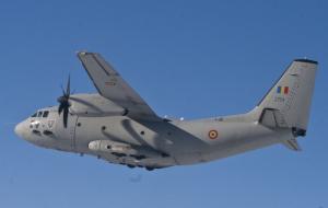 Un avion al armatei române transportă patru răniți din Macedonia de Nord în Lituania