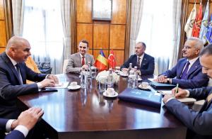 Ilie Bolojan, întrevedere cu ministrul Transporturilor şi Infrastructurii din Republica Turcia, Abdulkadir Uraloğlu