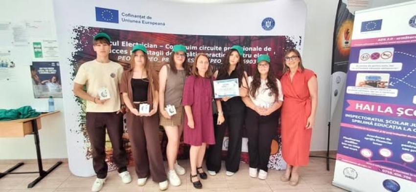 Concurs interjudețean de educație civică-într-o campanie antidrog.