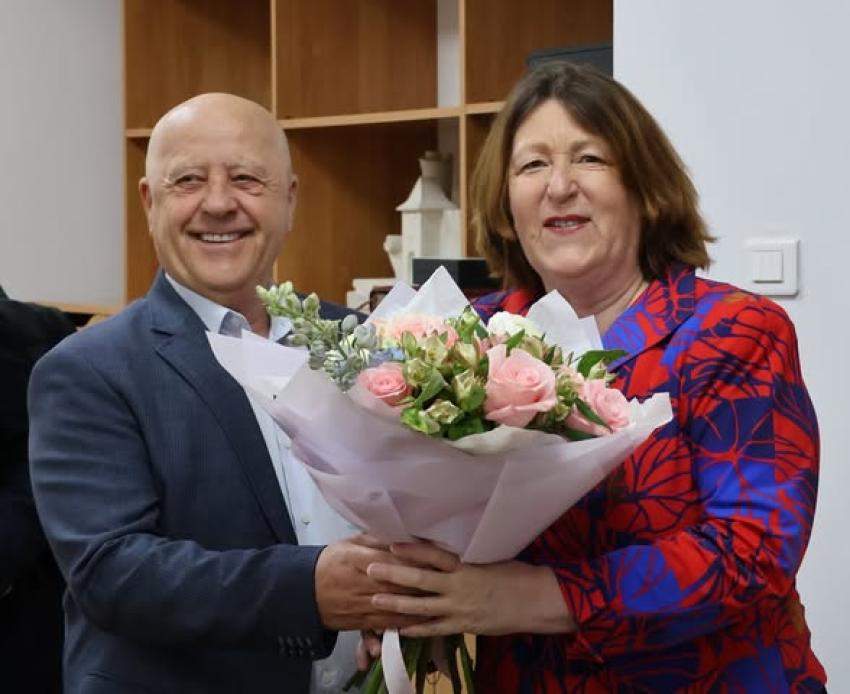 Întâlnire la Consiliul Județean Tulcea cu ambasadorul Regatului Țărilor de Jos în România