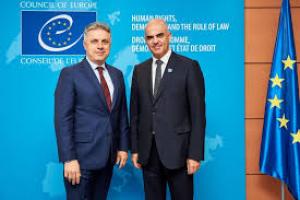 Deputatul de Neamț, Mugur Cozmanciuc, s-a întâlnit cu Secretarul General al Consiliului Europei.