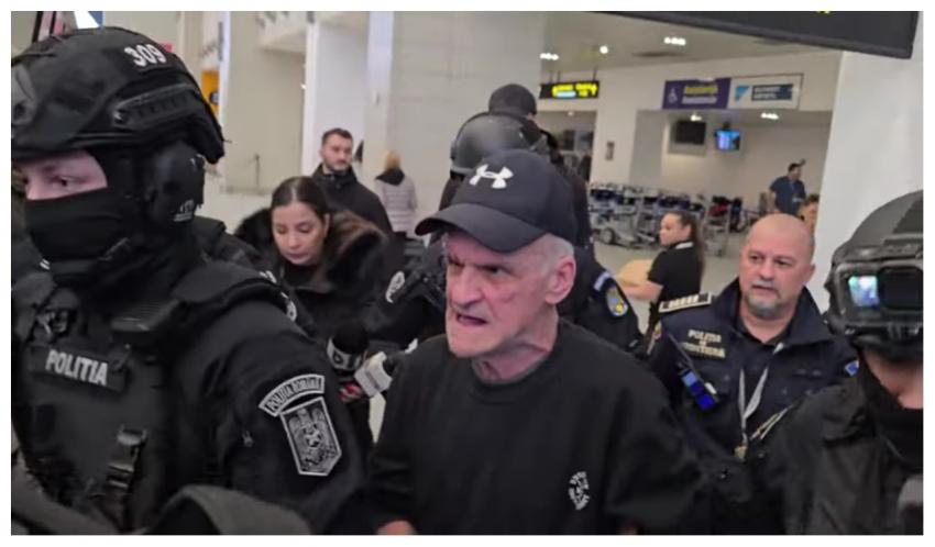 Nati Meir, condamnat la 11 ani de închisoare, a fost adus în România