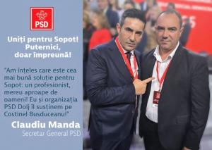 Costinel Busduceanu, candidatul PSD la Primăria Sopot, județul Dolj
