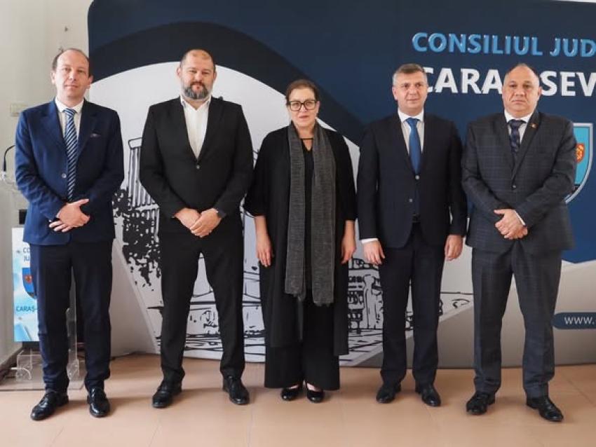 Continuăm seria întâlnirilor de promovare pe cale diplomatică a județului Caraș – Severin