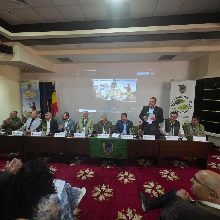 Congresul Asociației Generale a Vânătorilor și Pescarilor din România a avut loc la Tulcea