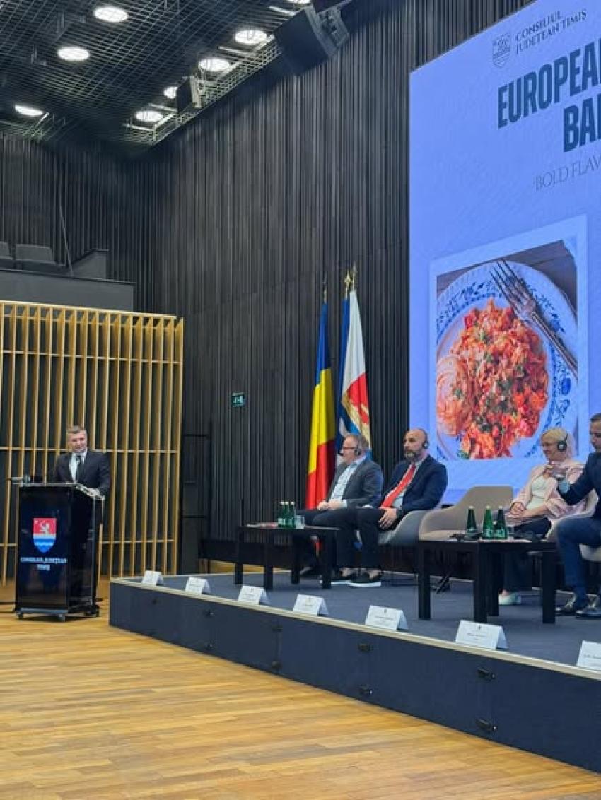 Banatul va fi Regiunea Gastronomică Europeană în 2028!