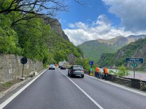 Ziua a doua în operațiunea de defrișare din Valea Oltului